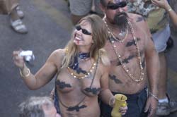 Body Painting 2004 photo - Duval Street, Key West
